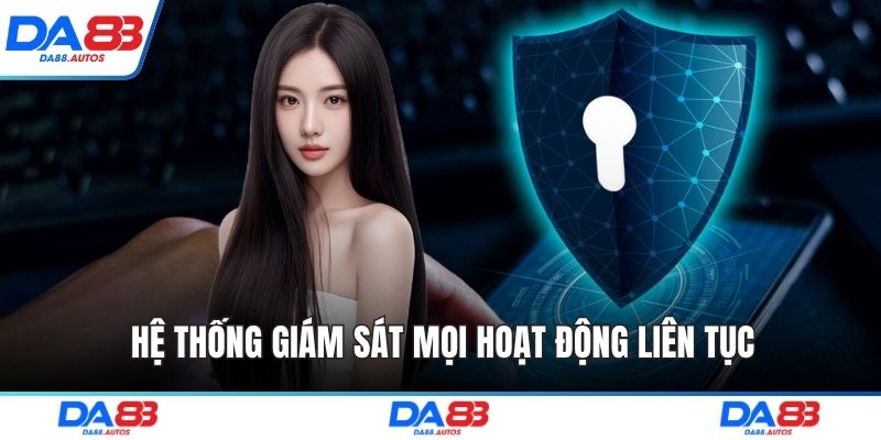 Hệ thống giám sát mọi hoạt động liên tục